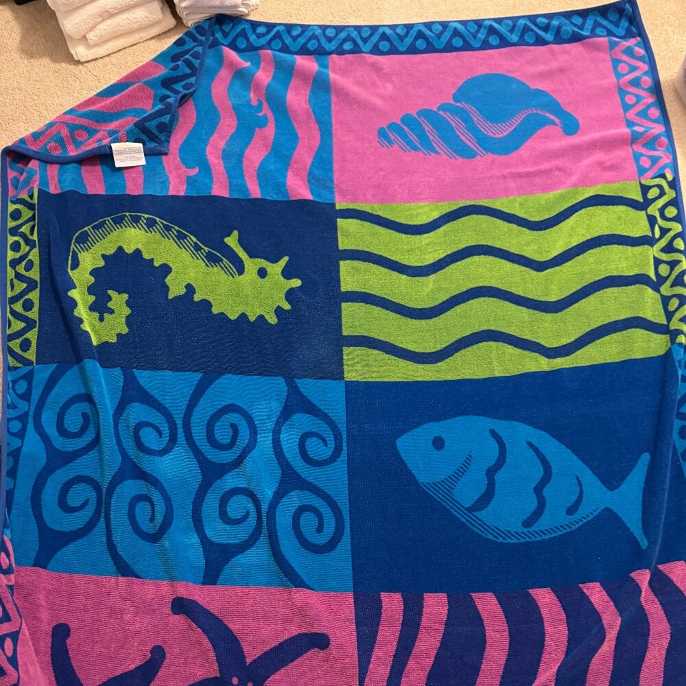 Oversized XL beach towel